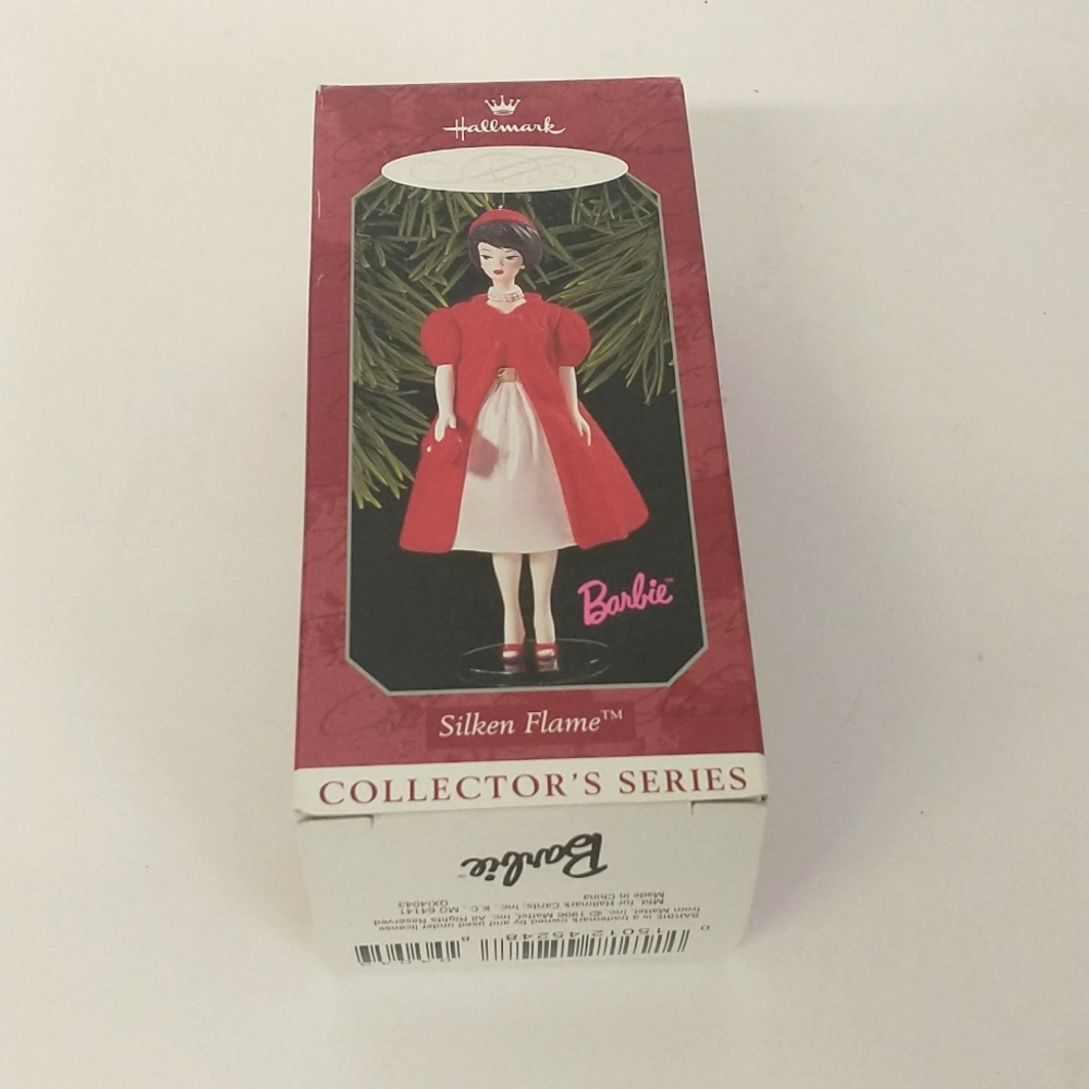 Barbie silken flame ornament